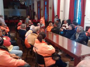 reunion con tarjeteros