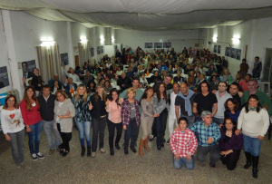 Agasajo jubilados en Malvinas