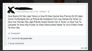 Tarantula-delincuente-Mendoza-despedida-Facebook_CLAIMA20151112_0073_4