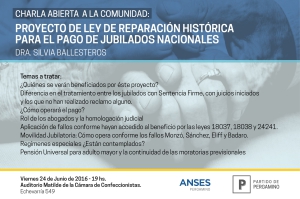 charla-Proyecto de Ley de reparacion historica