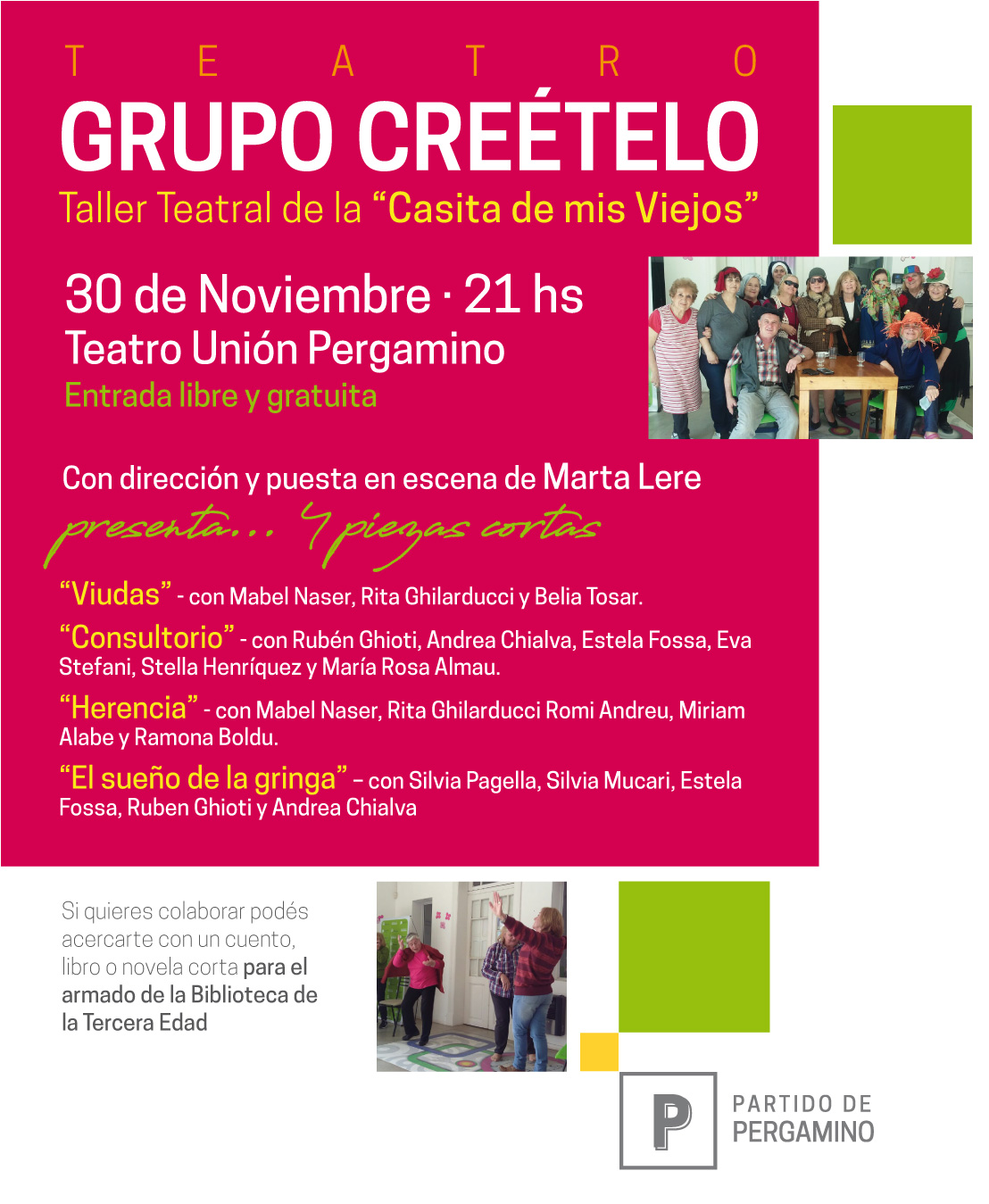 TEATRO LA CASITA DE MIS VIEJOS