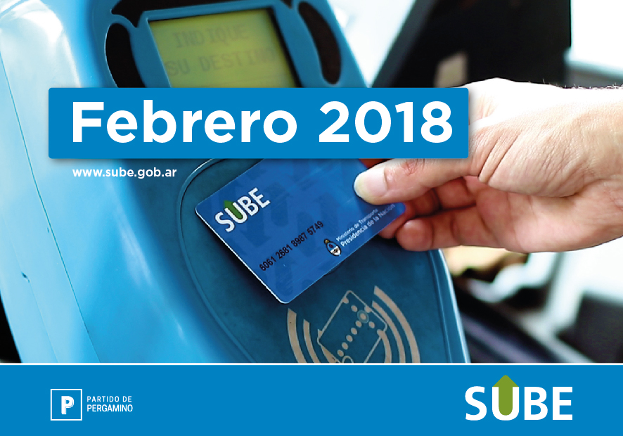 SUBE Febrero