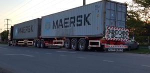 Primer viaje bitren 30,25 m con contenedores de Rosario a Cordoba (2)