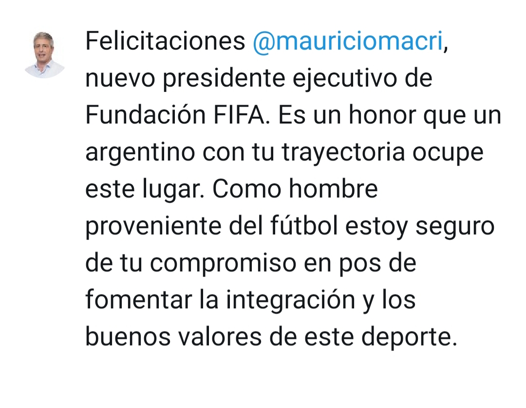 Tweet Javier Martinez