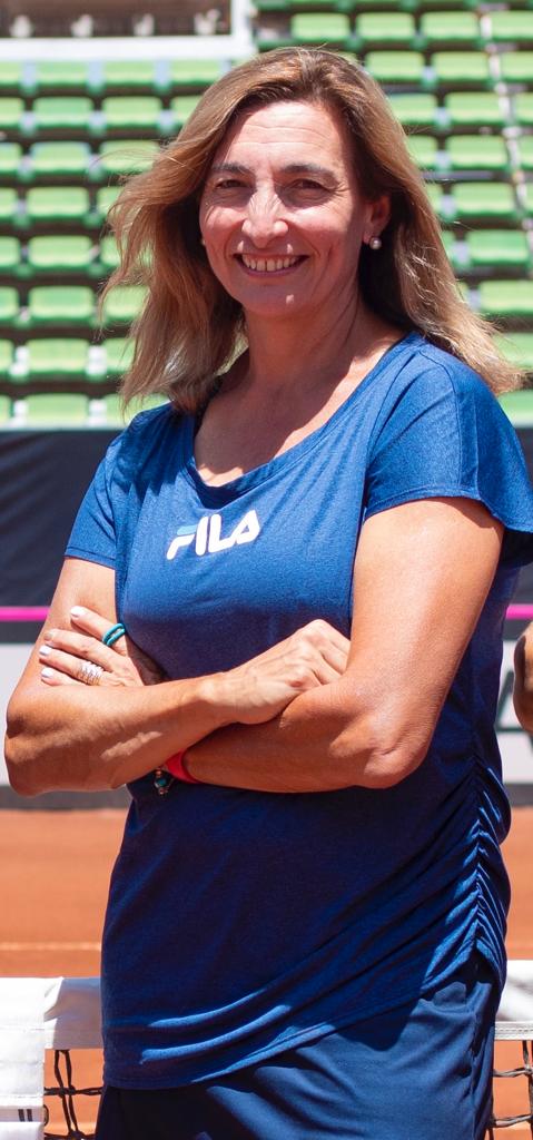 Mercedes Paz, símbolo del tenis femenino argentino.