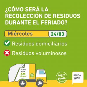 residuos feriado marzo 2