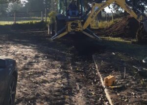 Cordón Cuneta en el Barrio La Rural 2