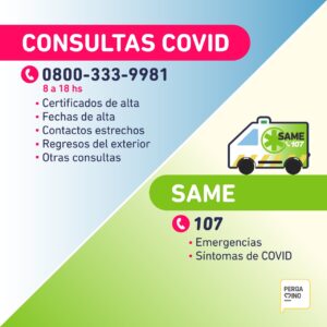 Línea telefónica covid 2