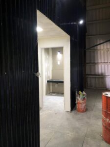 baños y el SUM en Parque Belgrano 2