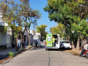 vuelco de un remis 2