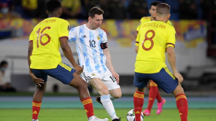 arg empate contra col 2