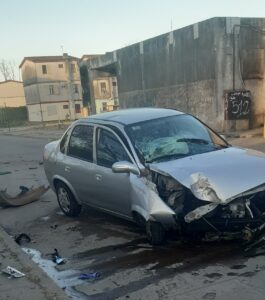 hurto vehiculo choque 2