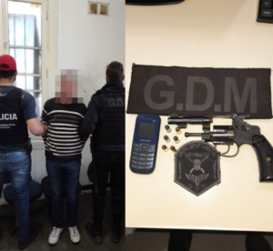 detencion arma 82 años