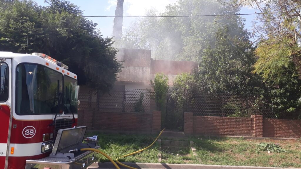 incendio casa deshabitada