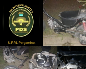 moto robada 30 de septiembre