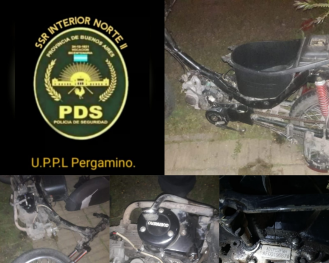 moto robada 30 de septiembre