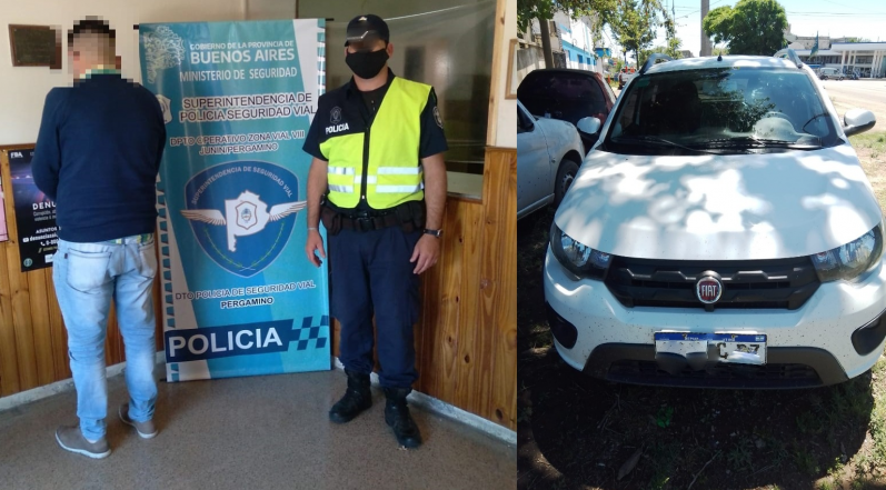 hallazgo automovil robado quilmes