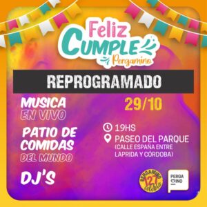cumple reprogramado