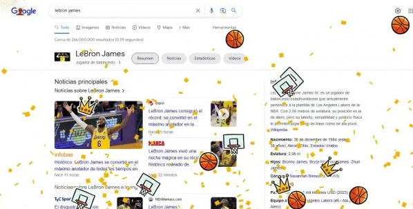 lebron google