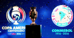 PRESENTACIÓN DEL TROFEO DE LA COPA AMÉRICA CENTENARIO EN BOGOTÁ