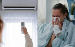 El aire acondicionado te puede hacer enfermar