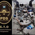Pergamino – Hallaron motopartes abandonadas: todas presentaban pedido de secuestro activos  