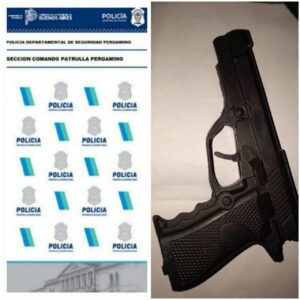 arma de plastico
