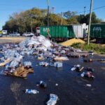 Pergamino – Lesionados tras la colisión de tres camiones en el segundo cruce 