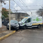 Pergamino – Ocupantes ilesos tras el accidente entre una ambulancia del SAME y un automóvil  