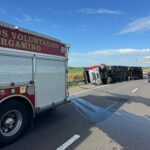 Trágico vuelco en la Autopista 8: murió el conductor de un camión en el partido de Pergamino