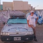 SAN PEDRO: A LOS 81 AÑOS RECORRE EL PAÍS EN SU FORD GALAXY Y SUMA MILES DE SEGUIDORES