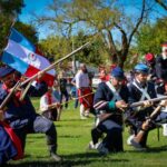 Mariano Benítez se vistió de época para celebrar los 11 años del Museo Batallas de Cepeda