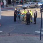 PERGAMINO.Una mujer y su menor hija fueron atropelladas en la avenida Yrigoyen